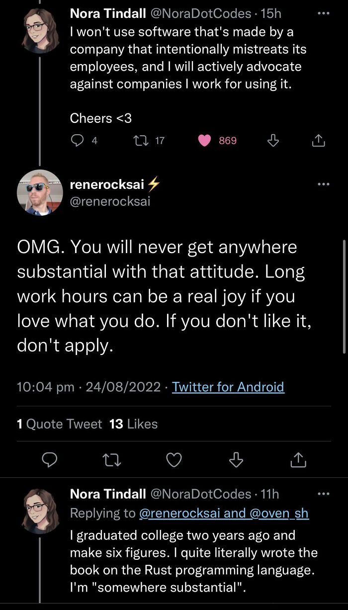 Advice On Getting Somewhere “Substantial” For The Person Who Wrote The Book On Rust Programming
