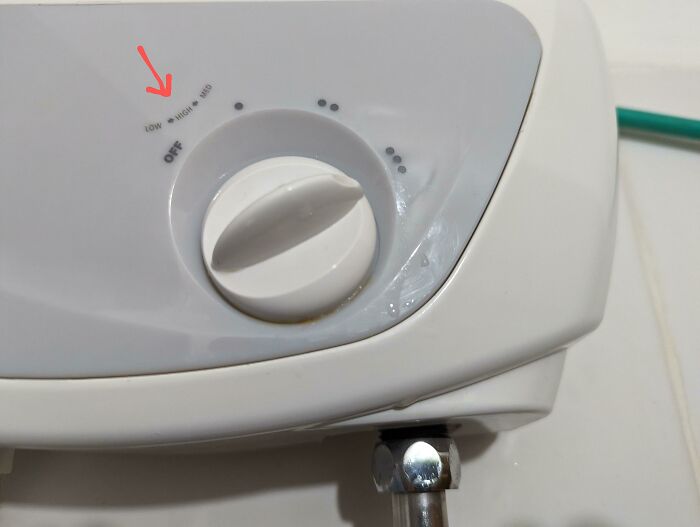 Shower Heater. I Was Having Cold Showers For A Few Days, Waiting For A Technician