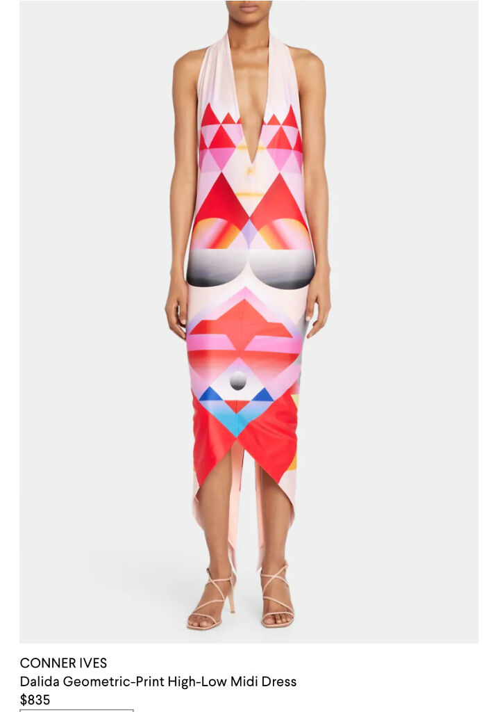 Simultaneously Too High And Too Low - This Dress