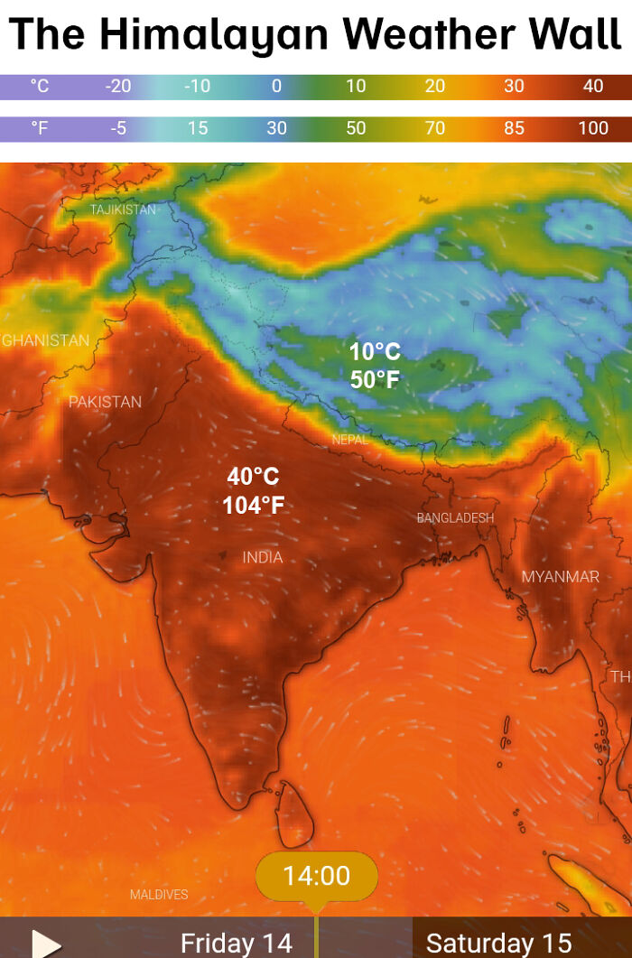 The Himalayan Weather Wall