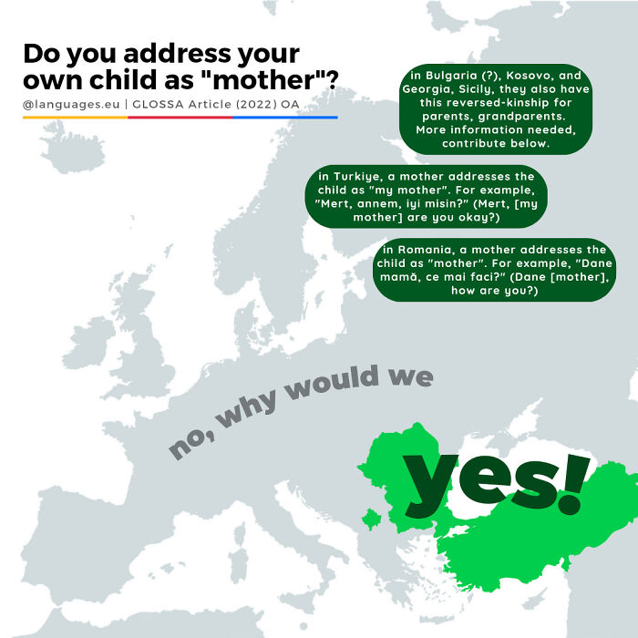 Do You Address Your Own Child As "Mother"?