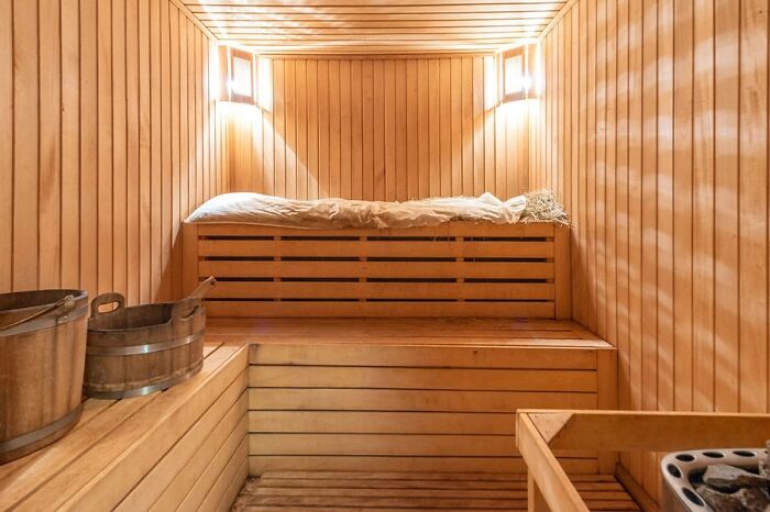 sauna room