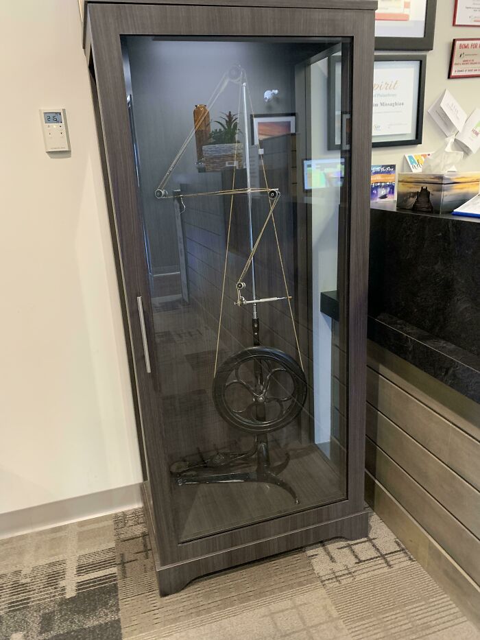 Para contextualizar: Está en la consulta de un dentista