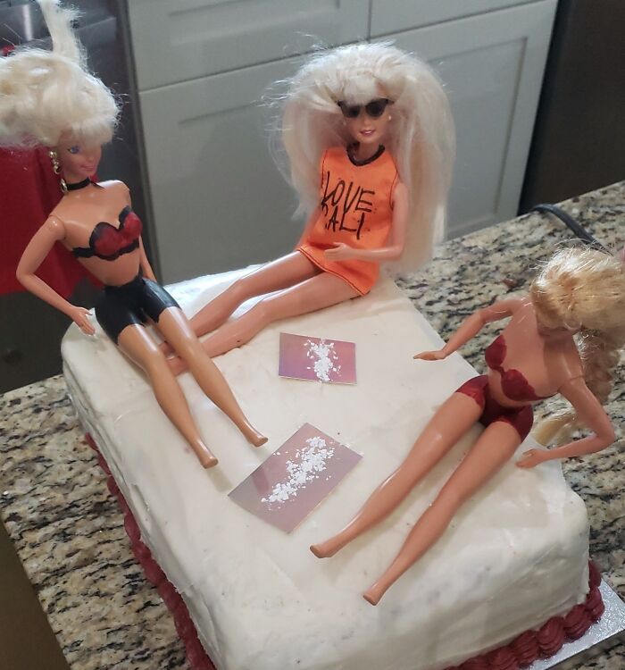 My Mom Made Me The Best Bachelor Party Cake