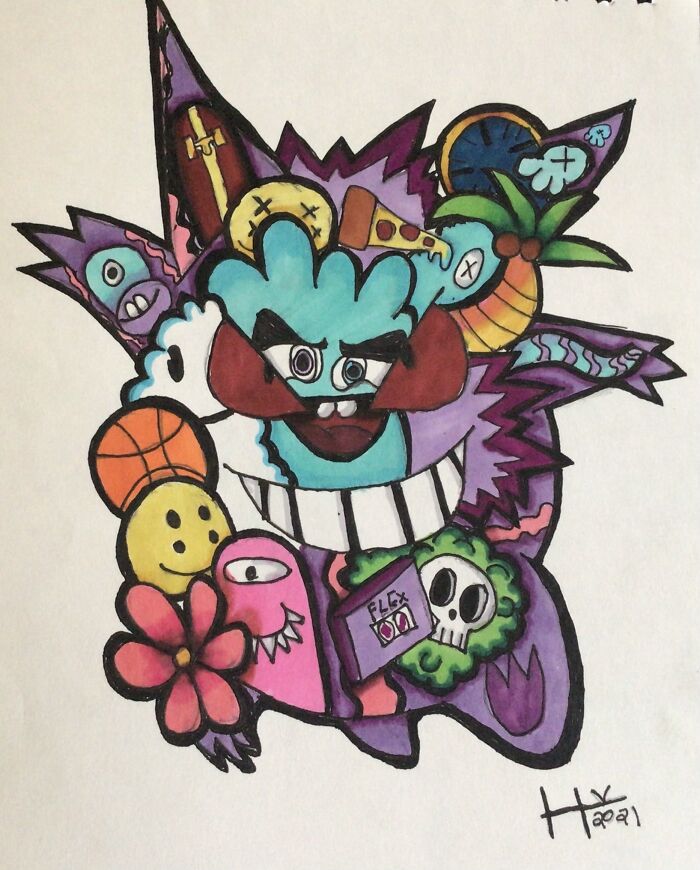 I Made These Artworks Inspired By Other Marker Creators