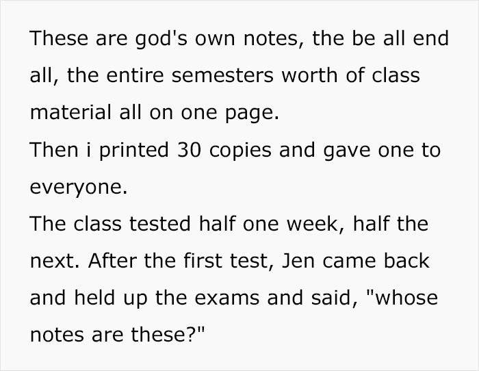 Self-Absorbed Professor Is Brought Back To Reality After One Student Cracks The Code To Getting 100% Pass Rate