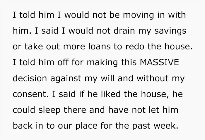 Boyfriend Surprises His Pregnant Girlfriend With A House She Absolutely Hates, She Says He Can Live There By Himself, Drama Ensues
