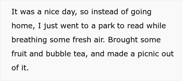 Childfree Coworker Says She Has Plans Instead Of Helping Colleague, Defends Herself Online After Colleague Catches Her Having A Solo Picnic