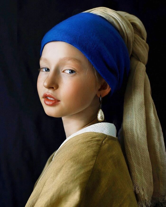 This Instagram Account Honors The Painting "Girl With A Pearl Earring "