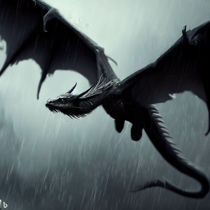 Dragon In The Rain
