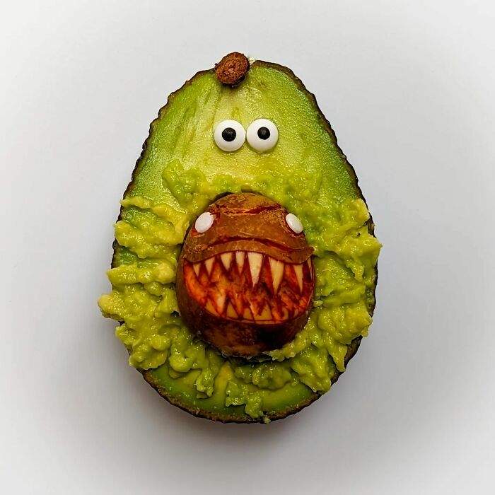 Artist Uses Food To Make Art And The Result Will Make You Laugh Out Loud