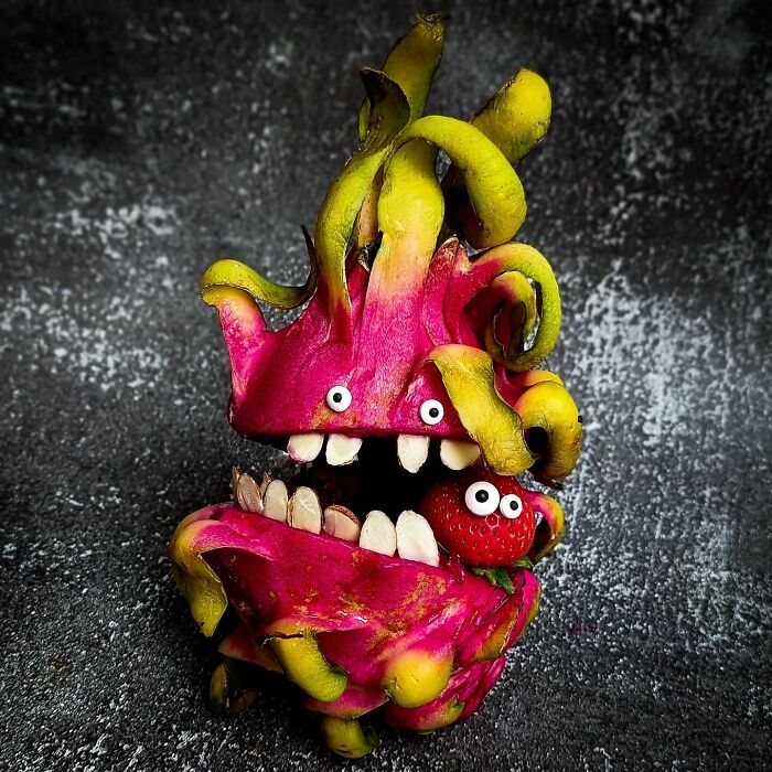 Artist Uses Food To Make Art And The Result Will Make You Laugh Out Loud