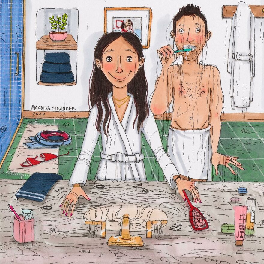 Artist Continues To Share Her Honest Illustrations To Show What Happens In Real Relationships