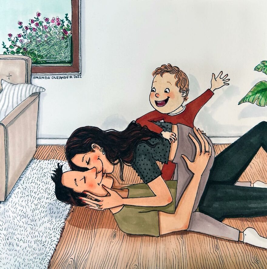 Artist Continues To Share Her Honest Illustrations To Show What Happens In Real Relationships