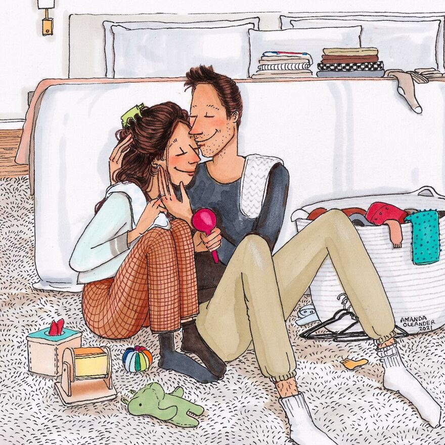 Artist Continues To Share Her Honest Illustrations To Show What Happens In Real Relationships