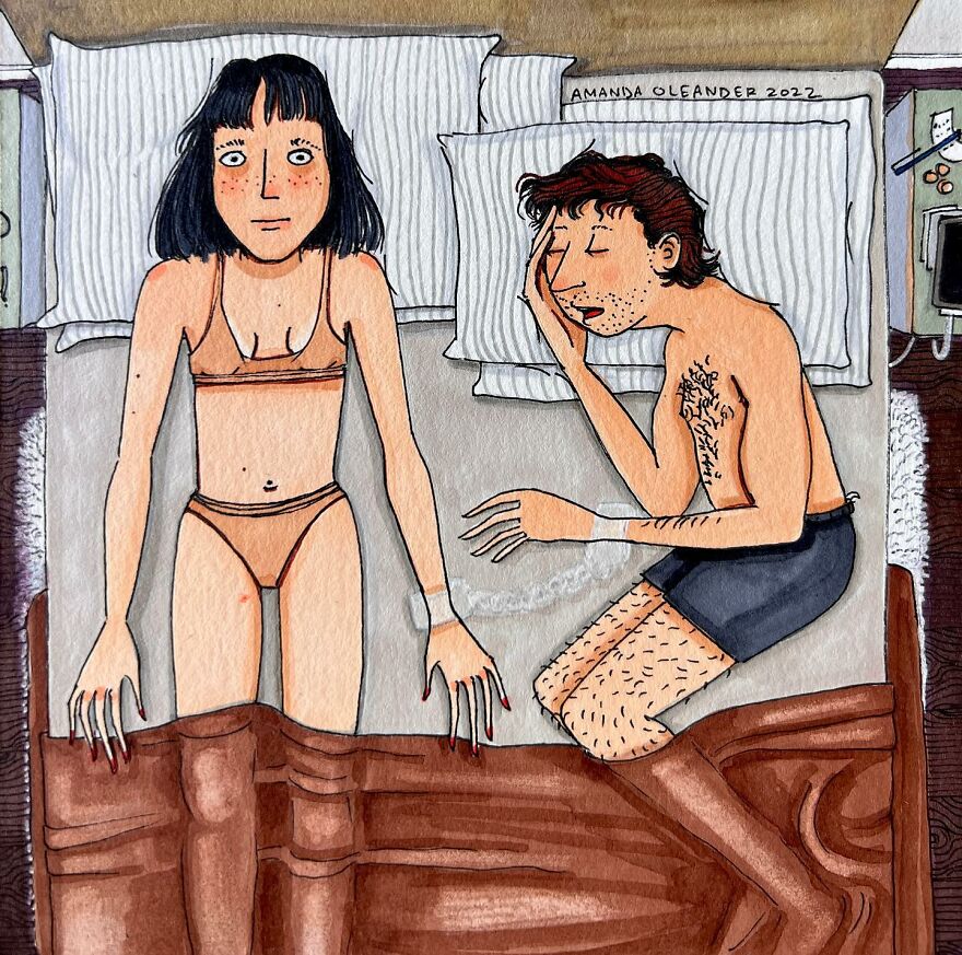 Artist Continues To Share Her Honest Illustrations To Show What Happens In Real Relationships