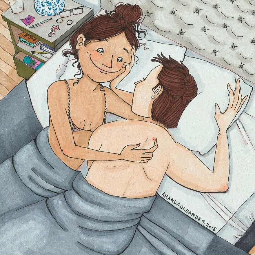 Artist Continues To Share Her Honest Illustrations To Show What Happens In Real Relationships