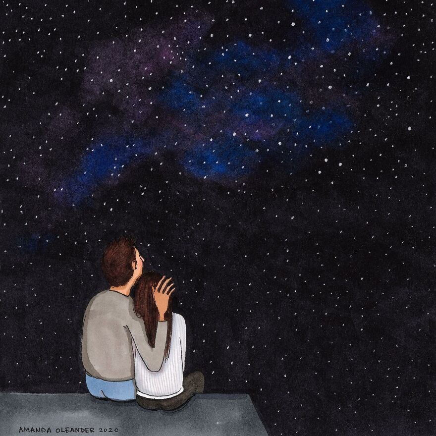 Artist Continues To Share Her Honest Illustrations To Show What Happens In Real Relationships