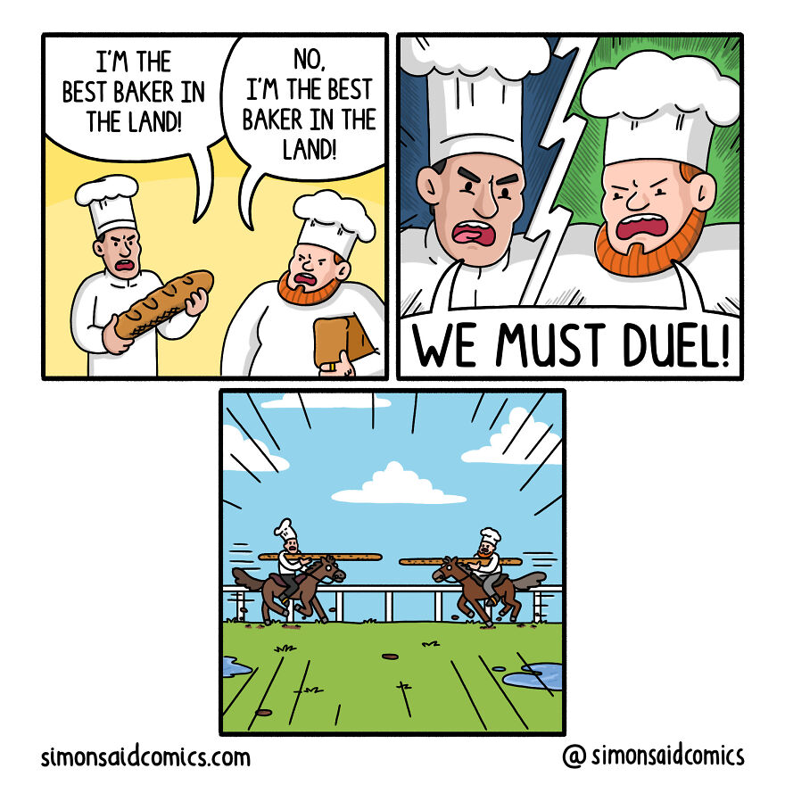 30 Humourous Comics That I Hope Will Tickle Your Funny Bone By Simon Johnson