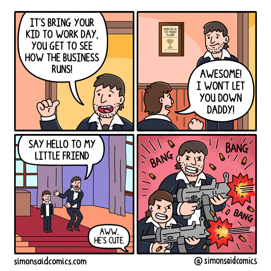 30 Humourous Comics That I Hope Will Tickle Your Funny Bone By Simon Johnson