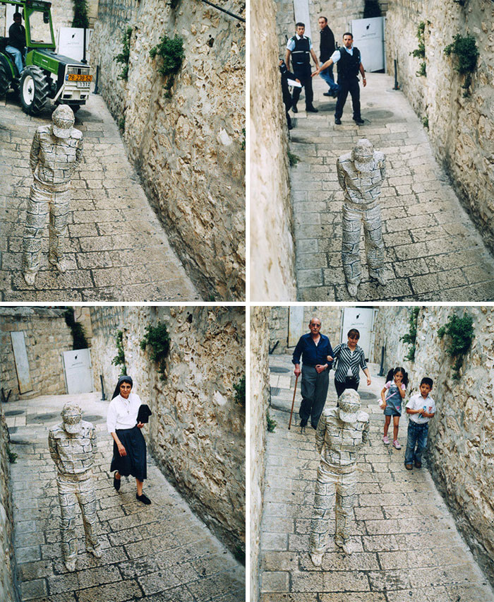 Surveillance Camera Camouflage, Jerusalem, 2006