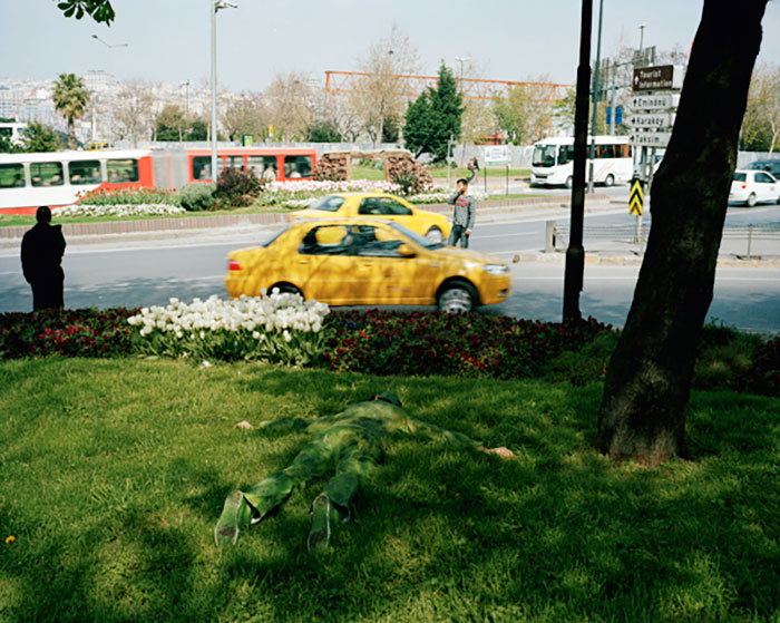 Public Space Camouflage, Istanbul, 2011