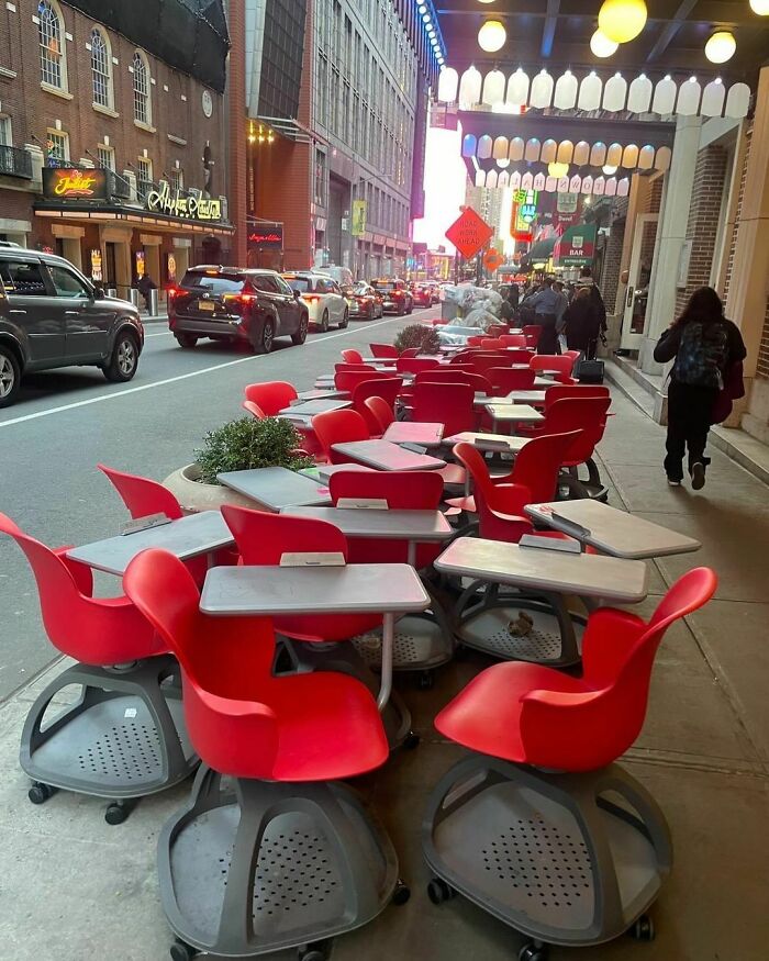 Omg. Tons Of These. But Minus Two As You See In Picture Two! 43rd Between 6th And 7th In Front Of Town Hall Theater 