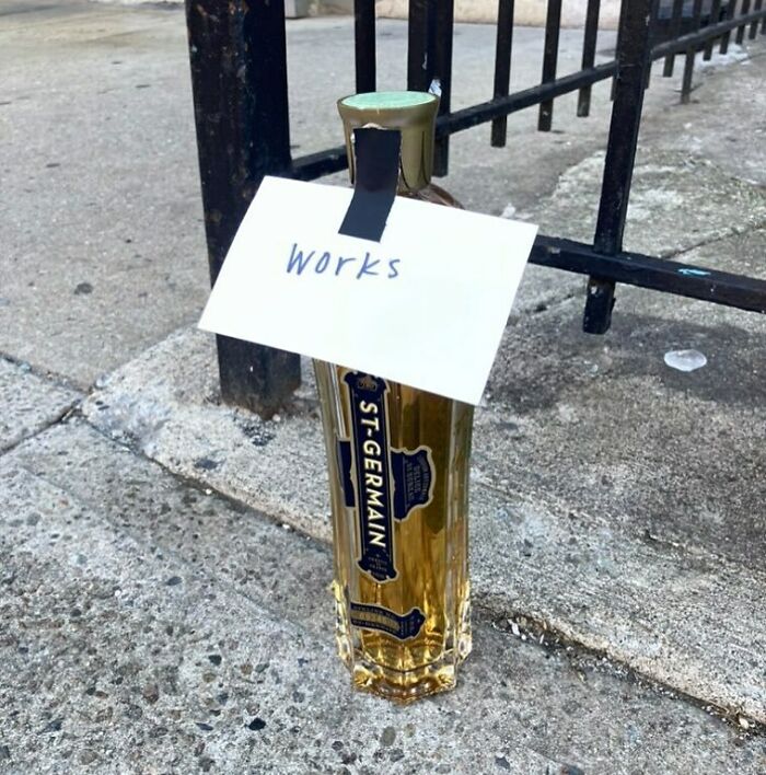 100% Pee Bottle. Classon Ave Between Bergen And Dean 