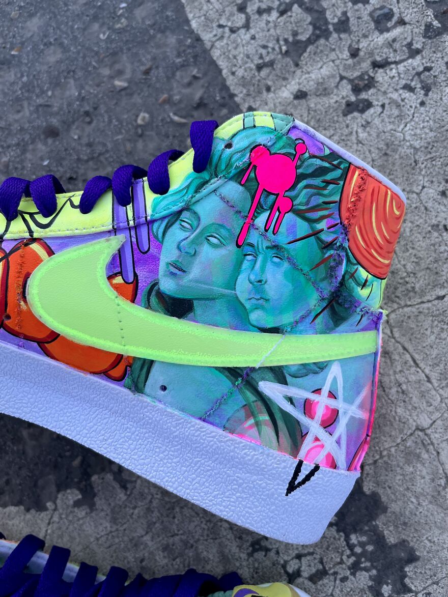 Sneakers Are My Canvas, And Here Are Designs That I Made