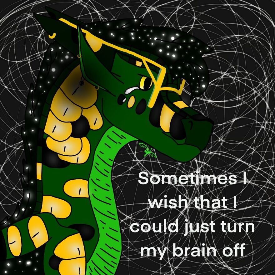 My Wings Of Fire Oc Nightshade vs. Overstimulation