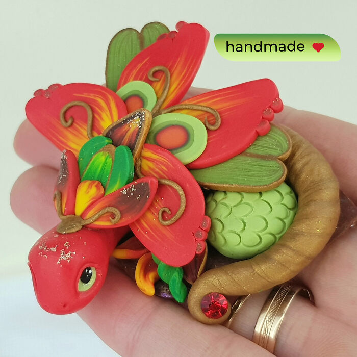 I Create Cute Dragons From Polymer Clay