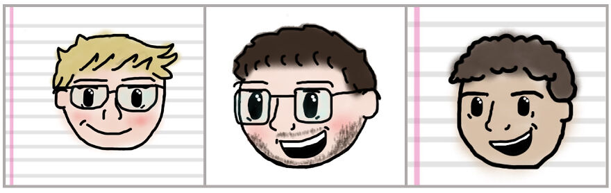 I Literally Draw With A Computer Mouse On Microsoft Paint 3D But I'm Currently Really Enjoying Drawing Portraits Of People I Know And These Are My Favorites 