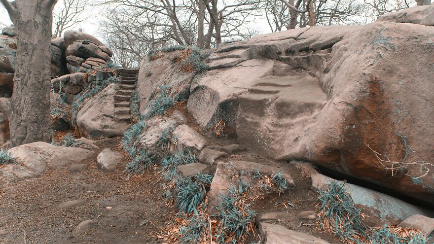 Druids Cave An Ancient Place In England