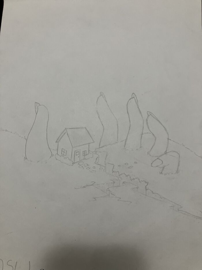 Can I Post Another One? I Love Sharing My Drawings But My Family Didn’t Like This One :(