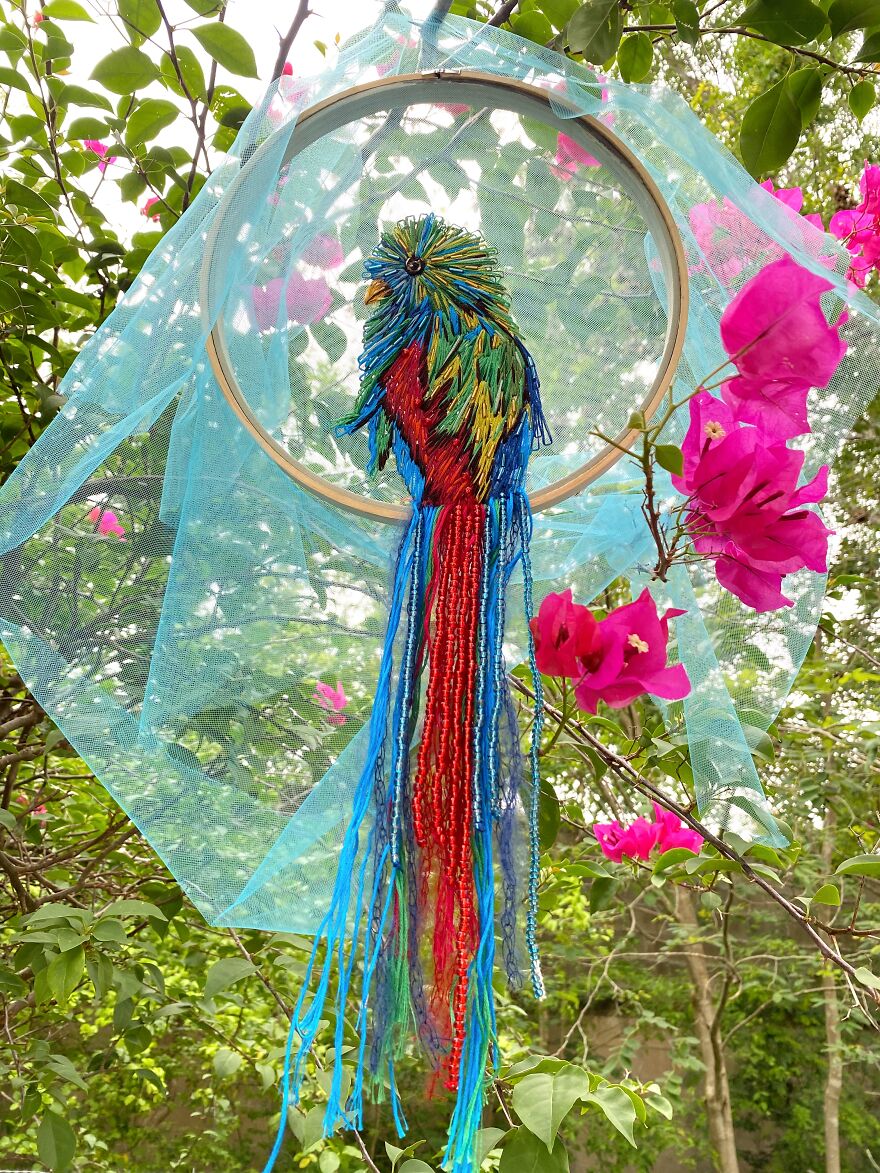 Quetzal And Bugambilia