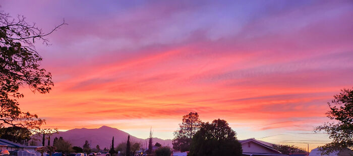 Franklin Mountains Sunset