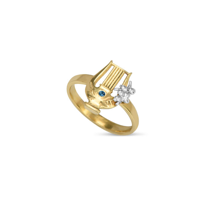 Venti - Genshin Impact Inspired Lyre Ring