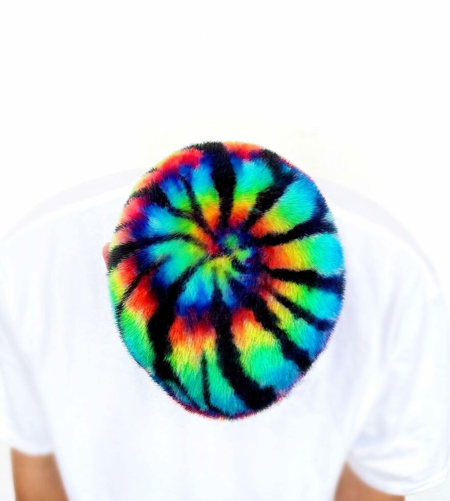 Hairdresser Uses Her Clients' Heads As A Canvas And The Result Is Incredible