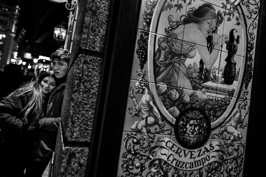 Young Couple Late At Night