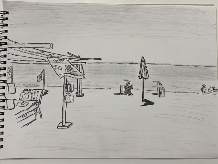 One Of My Best Work. I Had Taken A New Hobby As Urban Sketching