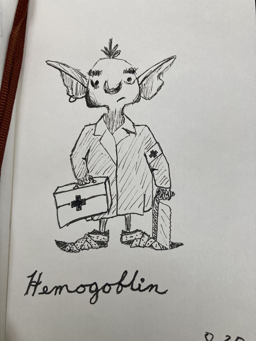 Drawn When My Wife Was In The Hospital