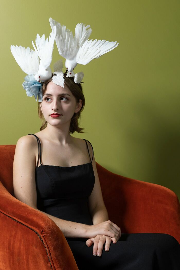 This Millinery Designer Creates The Craziest Head Pieces And Hats That I've Ever Seen