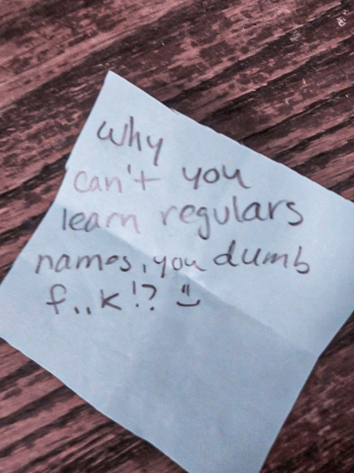 I Got This Lovely Note In My Christmas Stocking From A Wonderful Customer Today. I Love Working At Starbucks