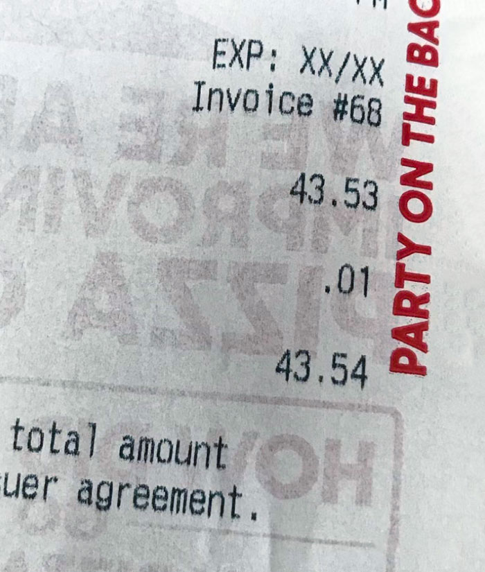 The Most Insulting Tip. And It Was Contactless