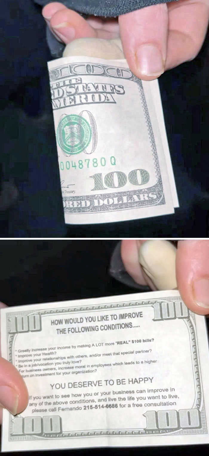 Was Handed This As A Tip