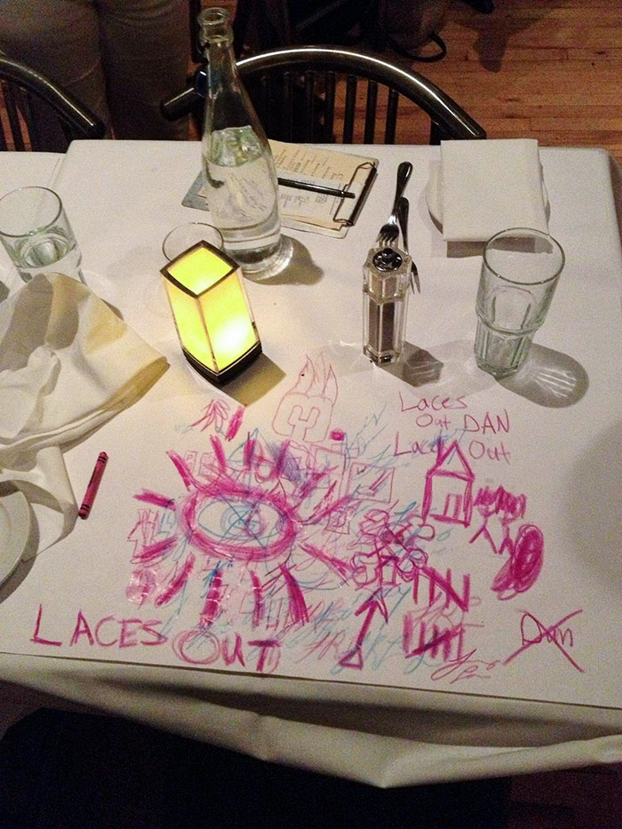 I Work At An Upscale Restaurant. Today A Customer Wearing A Dolphins Jersey And A Wig Left This