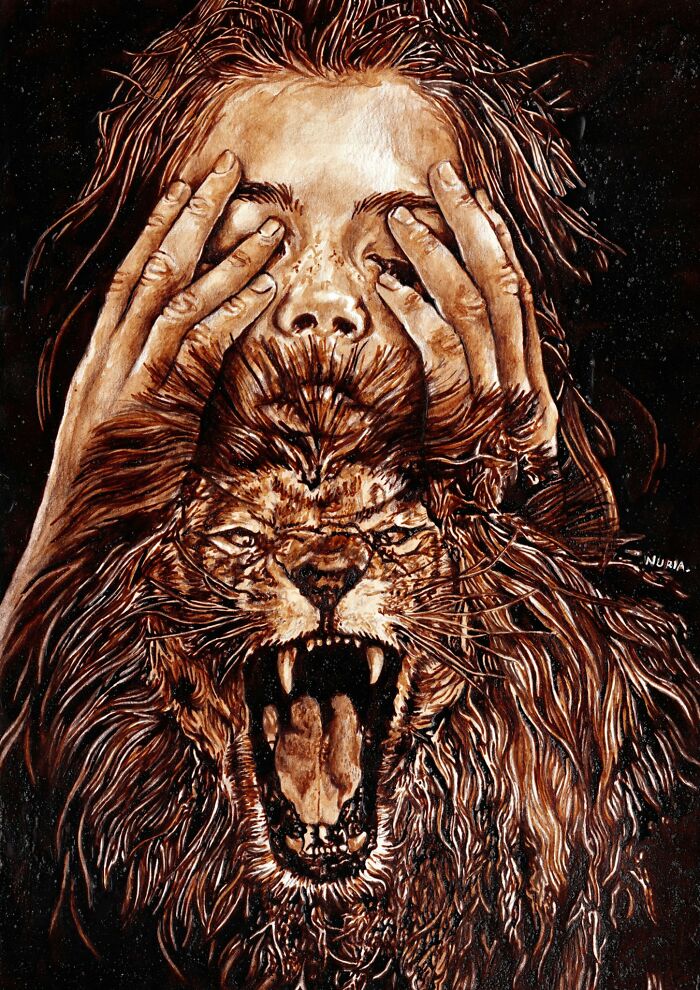 "Broken Silence" Is One Of My First Own Pieces, Where I Started To Do More Intricate Portraits Adding A Meaning To Them (2019)