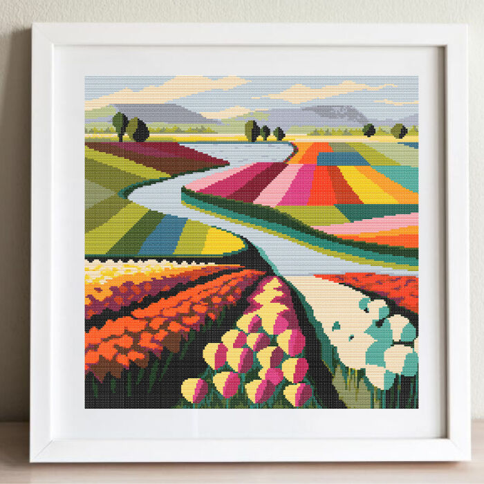 Landscape In Cross-Stitch Patterns (10 Pics)