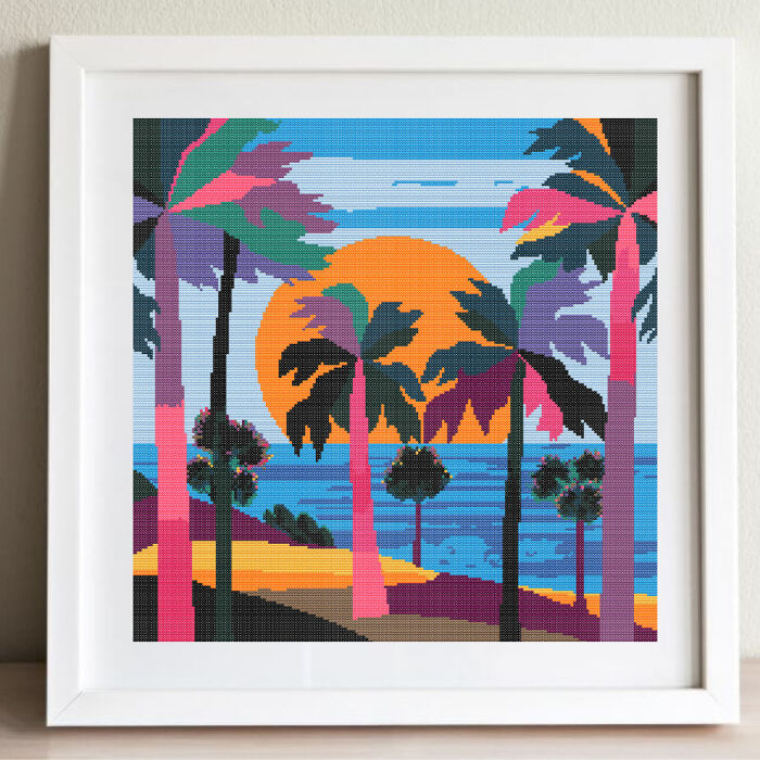 Landscape In Cross-Stitch Patterns (10 Pics)