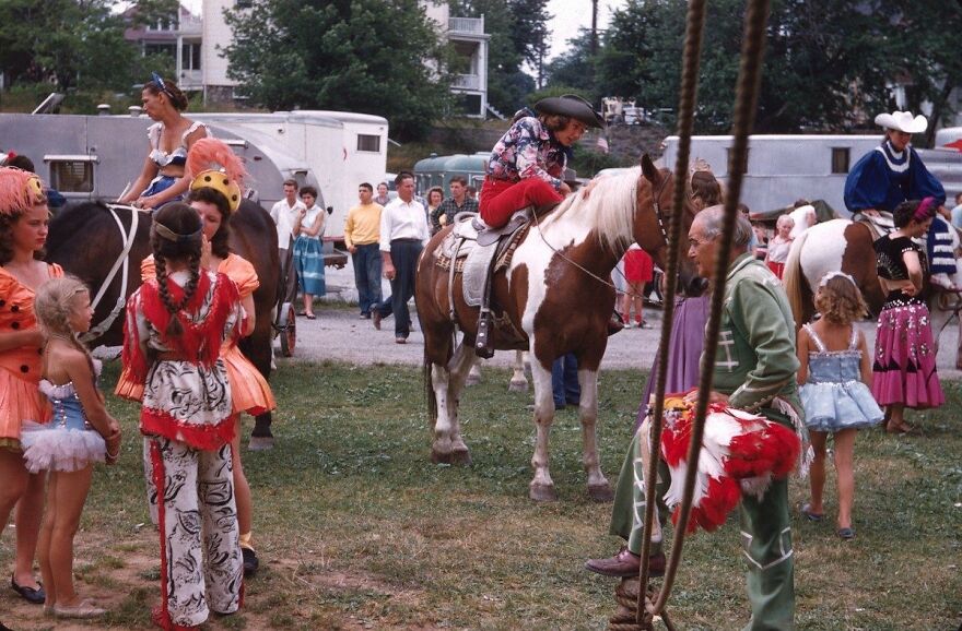 King Brothers Circus, Norwood, Ma, 1954